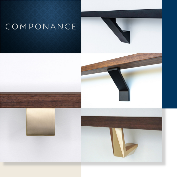 Modern, elegant handrail brackets & architectural stair hardware ...